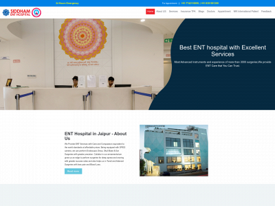 siddhamenthospital.com snapshot