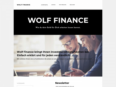 wolf-finance.com snapshot