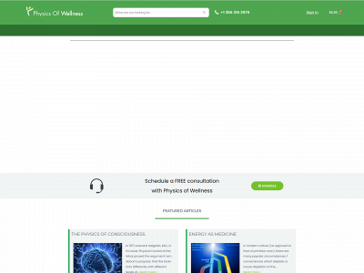 physicsofwellness.com snapshot