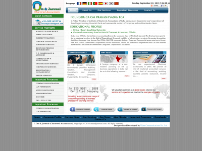 omandjaswani.com snapshot