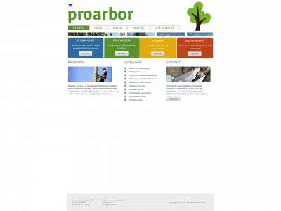 proarbor.fi snapshot