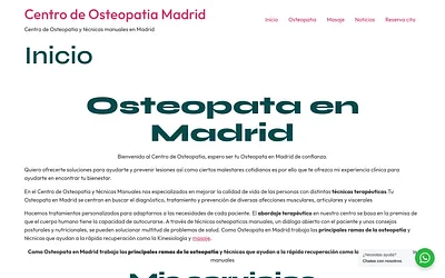 centrodeosteopatia.es snapshot