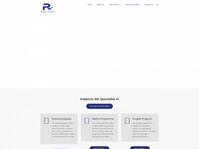 righttutors.co.uk snapshot