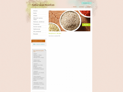 naturalusmaistas.lt snapshot