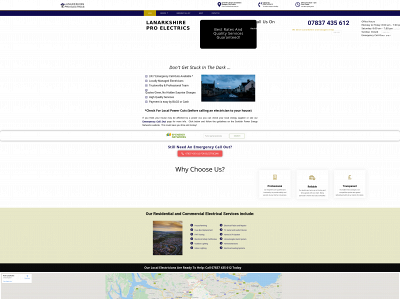 lanarkshireproelectrics.com snapshot