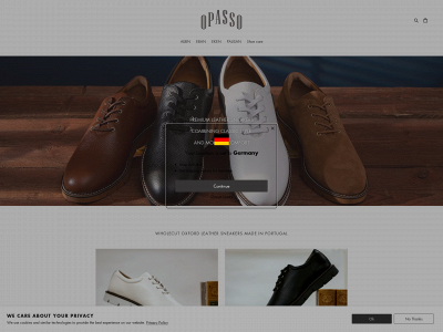 opasso-footwear.com snapshot