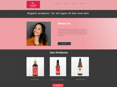 luahcosmetics.co.uk snapshot