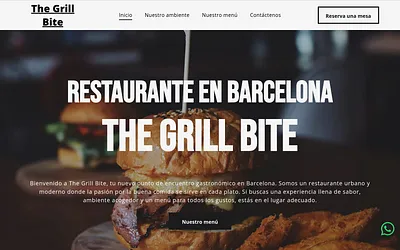 www.thegrillbitebarcelona.com snapshot