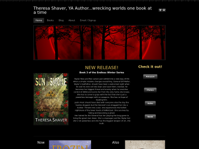 theresashaver.com snapshot