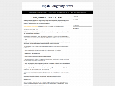 cipsh.org snapshot
