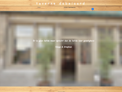 tavernedebeiaard.be snapshot