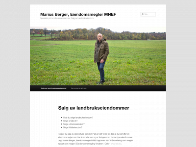mariusberger.no snapshot