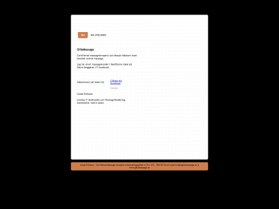 gillamassage.se snapshot