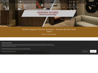 www.notariamariadelsagrarioalvarez.com snapshot