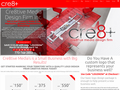 cre8tivemedia.net snapshot