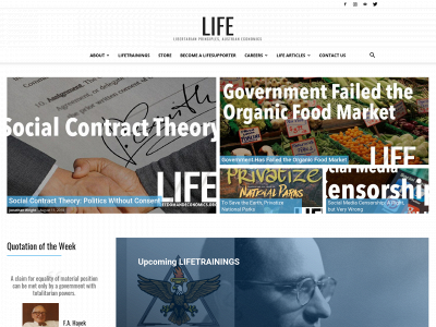 freedomandeconomics.org snapshot