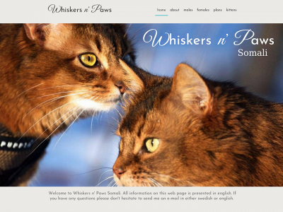 whiskersnpaws.se snapshot