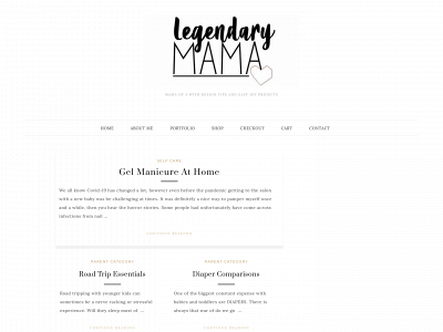 legendarymama.net snapshot