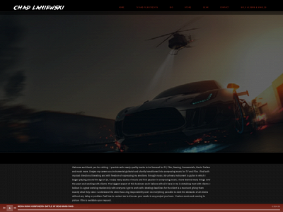 chadlaniewski.com snapshot