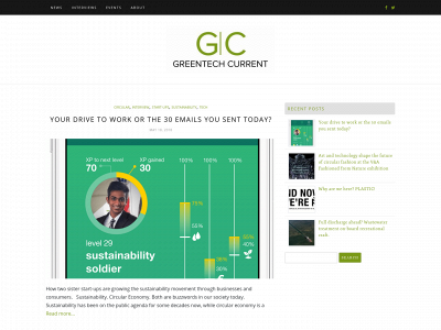greentechcurrent.com snapshot