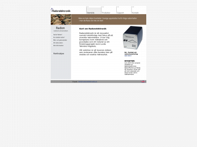 radonelektronik.se snapshot