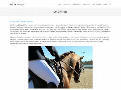 getdressage.com snapshot