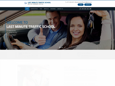 lastminutetrafficschool.com snapshot