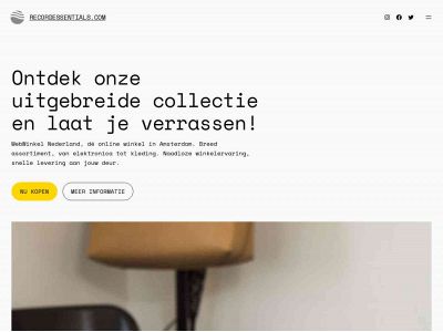 recordessentials.com snapshot