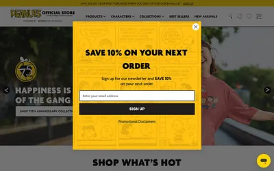 peanuts.store snapshot