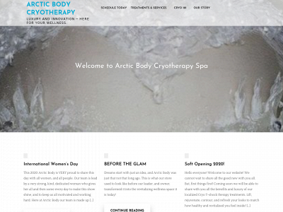myarcticbody.com snapshot
