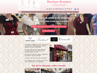 boutiqueromance.be snapshot