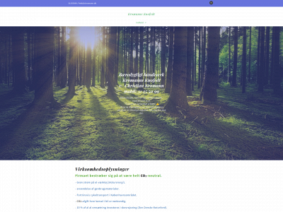kromannsknofedt.dk snapshot