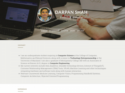 darpanshah.com snapshot