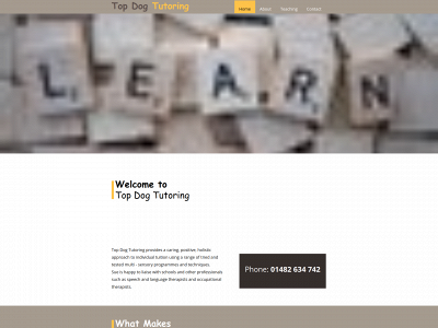 topdogtutoring.co.uk snapshot