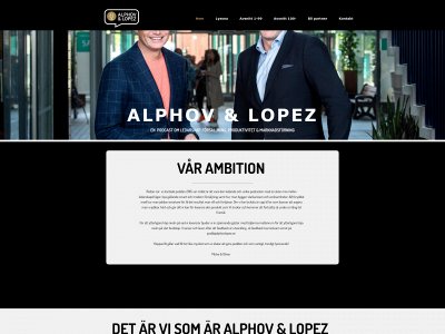 alphovlopez.se snapshot