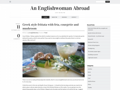 anenglishwomanabroad.com snapshot