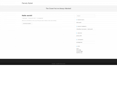 fiercelystyled.com snapshot