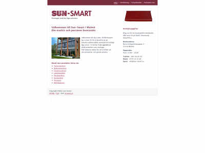 sun-smart.se snapshot