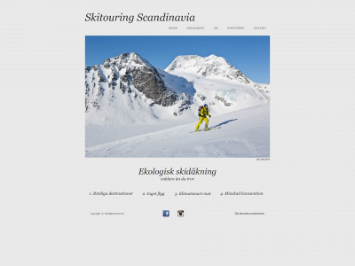 skitouringscandinavia.com snapshot