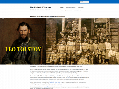 theholisticeducator.net snapshot
