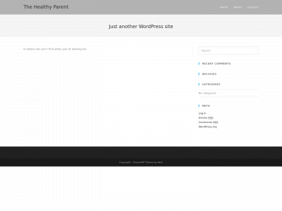thehealthyparent.com snapshot