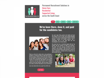 carerecruitmentmatters.co.uk snapshot