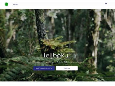 teijboku.nl snapshot