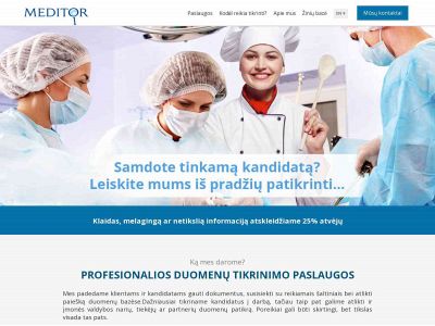 meditor.lt snapshot