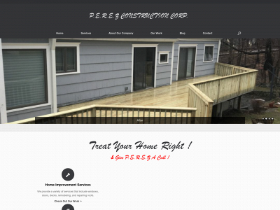 theperezconstruction.com snapshot