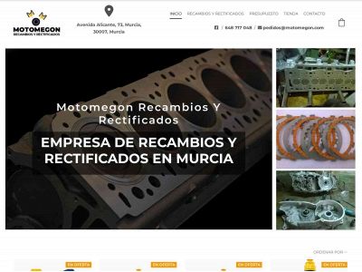 www.motomegonrecambios.com snapshot