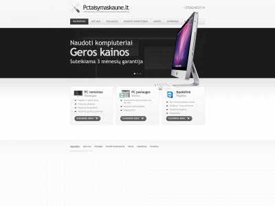 pctaisymaskaune.lt snapshot