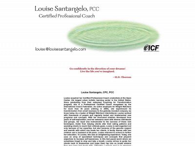 louisesantangelo.com snapshot
