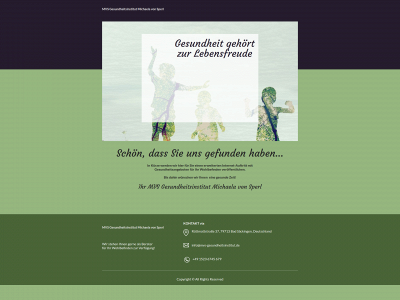 mvs-gesundheitsinstitut.de snapshot