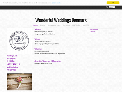 weddingsdenmark.dk snapshot
